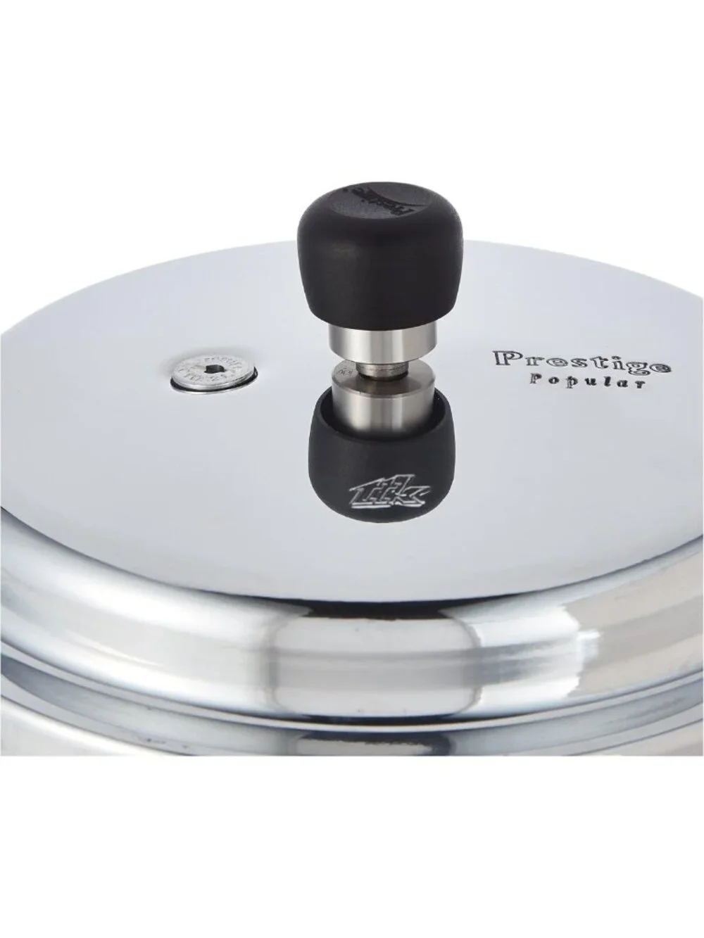 4L Aluminum Pressure Cooker - Durable, Fast Cooking, Easy Clean, Silver Finish